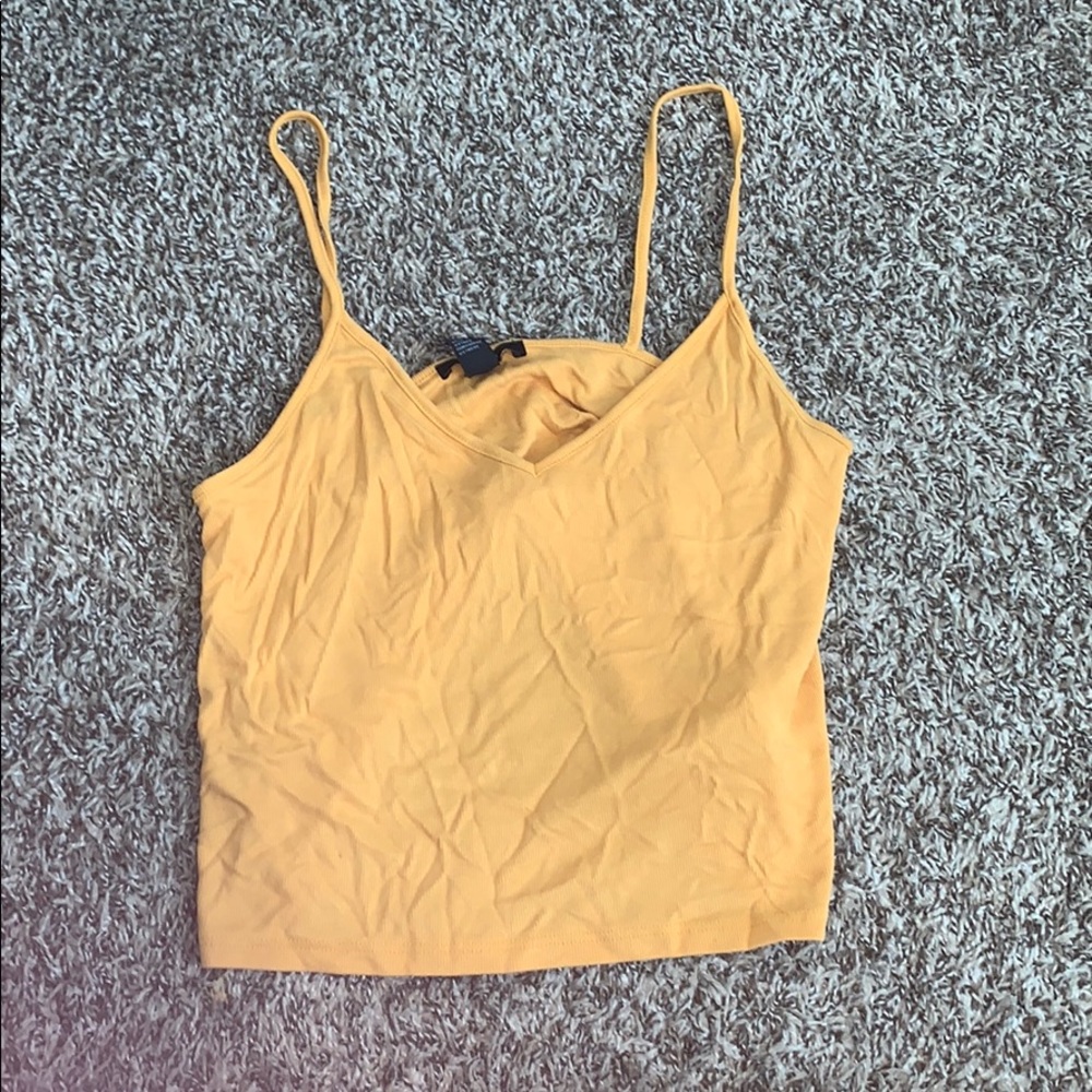 Forever 21 yellow tank size Medium.